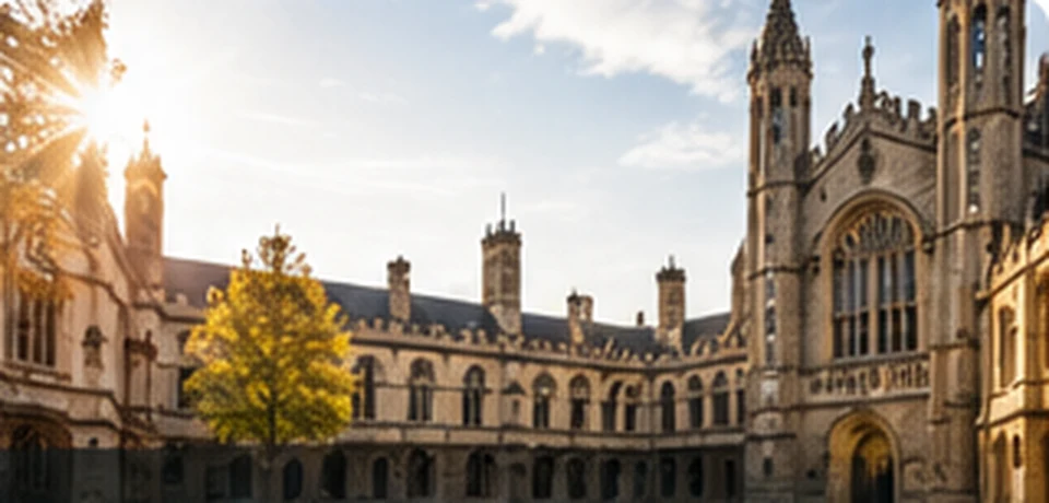 Historic university campus architecture